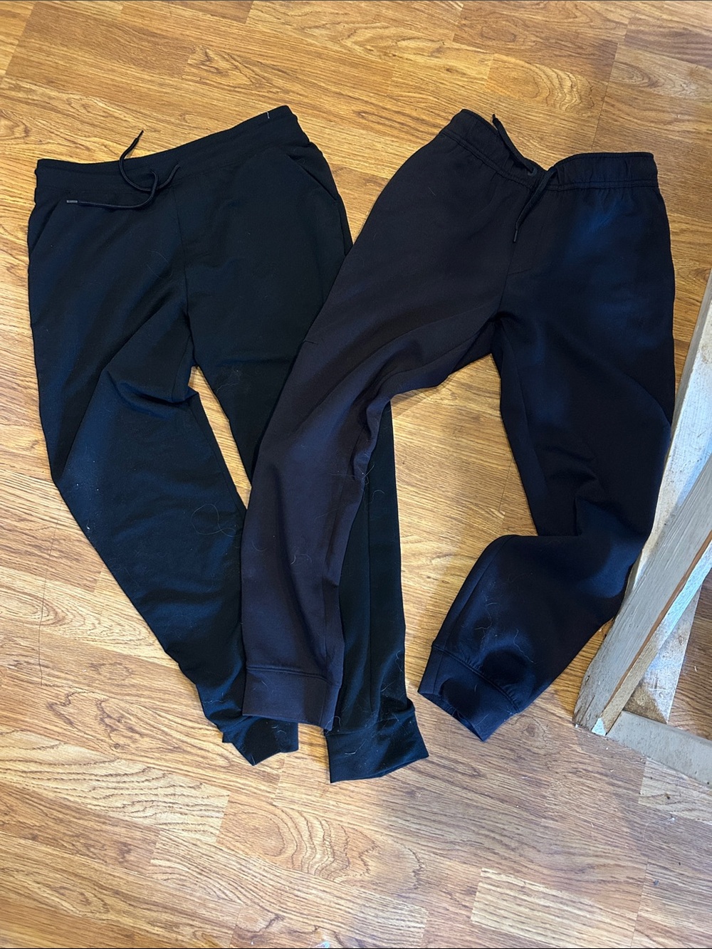 Black Fleece Jogger Sweatpants - Pack of 2